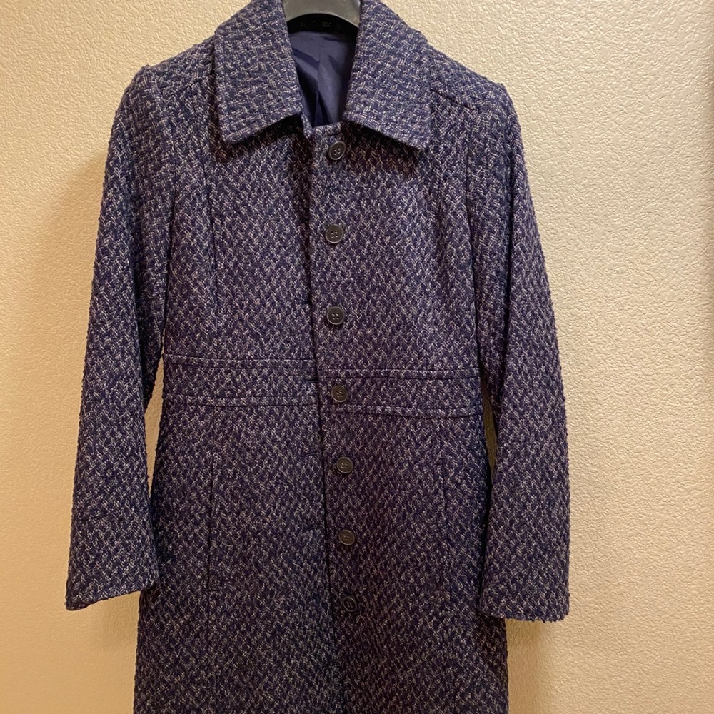 Theory women tweed coat